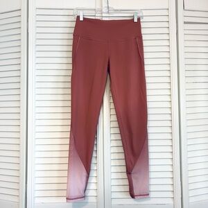Victoria Sport by Victoria’s Secret Dusty Rose Pink Mauve Leggings Size Small S